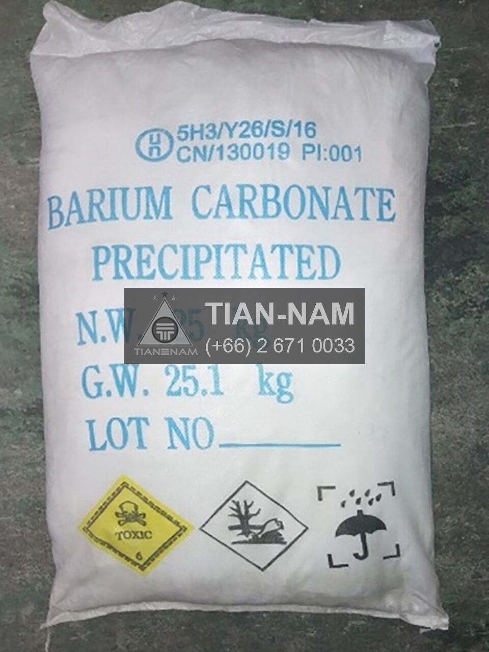 Barium Carbonate China แบเรียม คาร์บอเนต จีน
