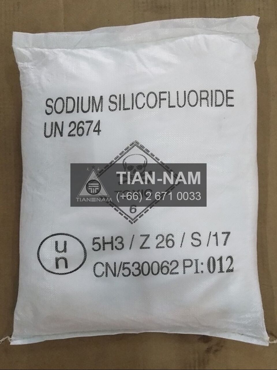Sodium Silicofluoride China โซเดียม ซิลิโคฟลูออไรด์ จีน